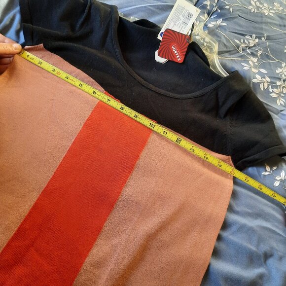 'Reese' Color-Block Knit Sweater Dress NWT! - Size S - Picture 14 of 16